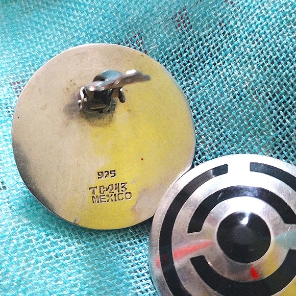 STERLING  SILVER EARRINGS - Picture 3 of 5